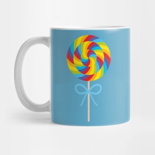 Candy on stick with twisted design Mug